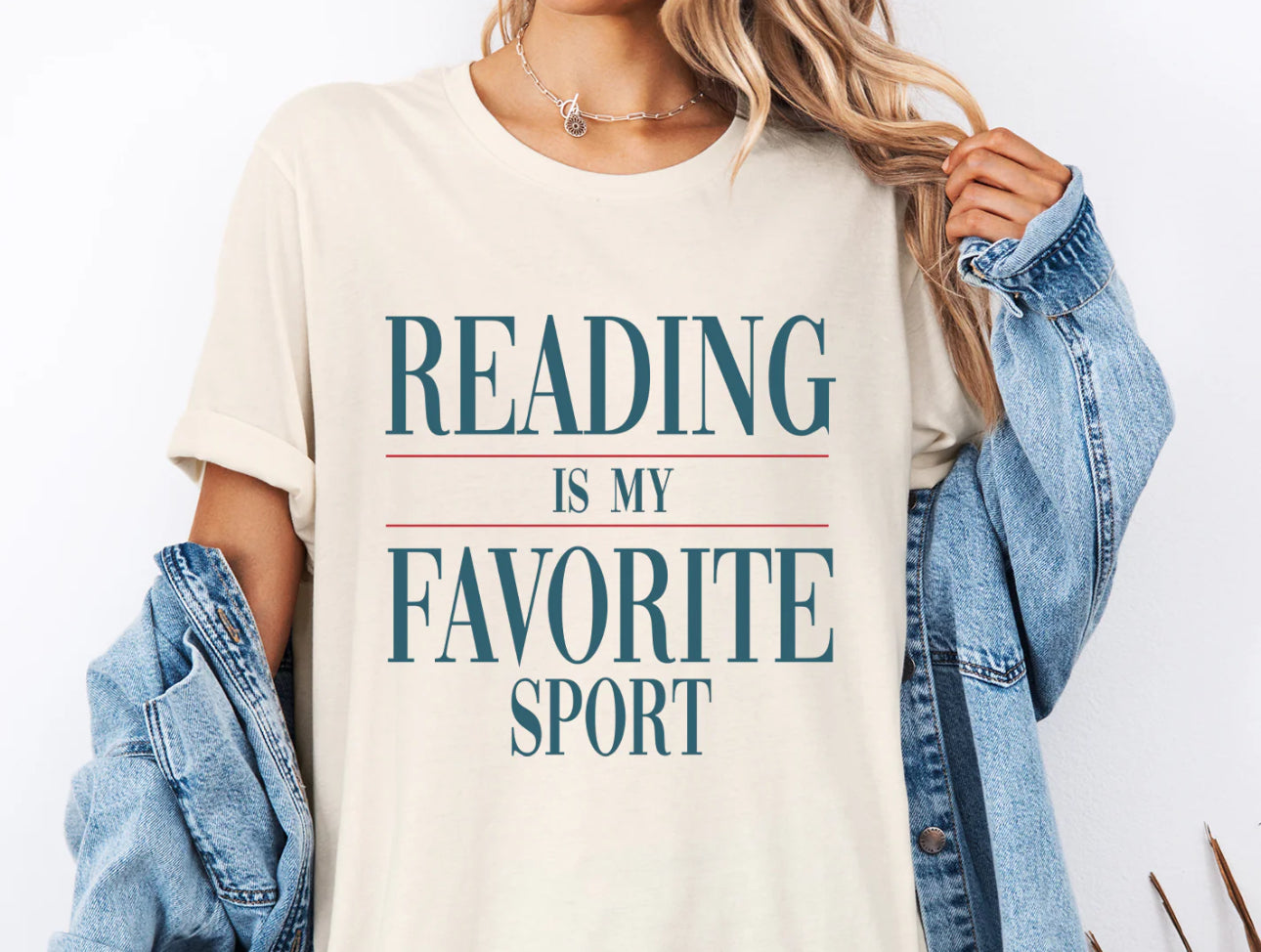 Reading Is My Favorite Sport Tee