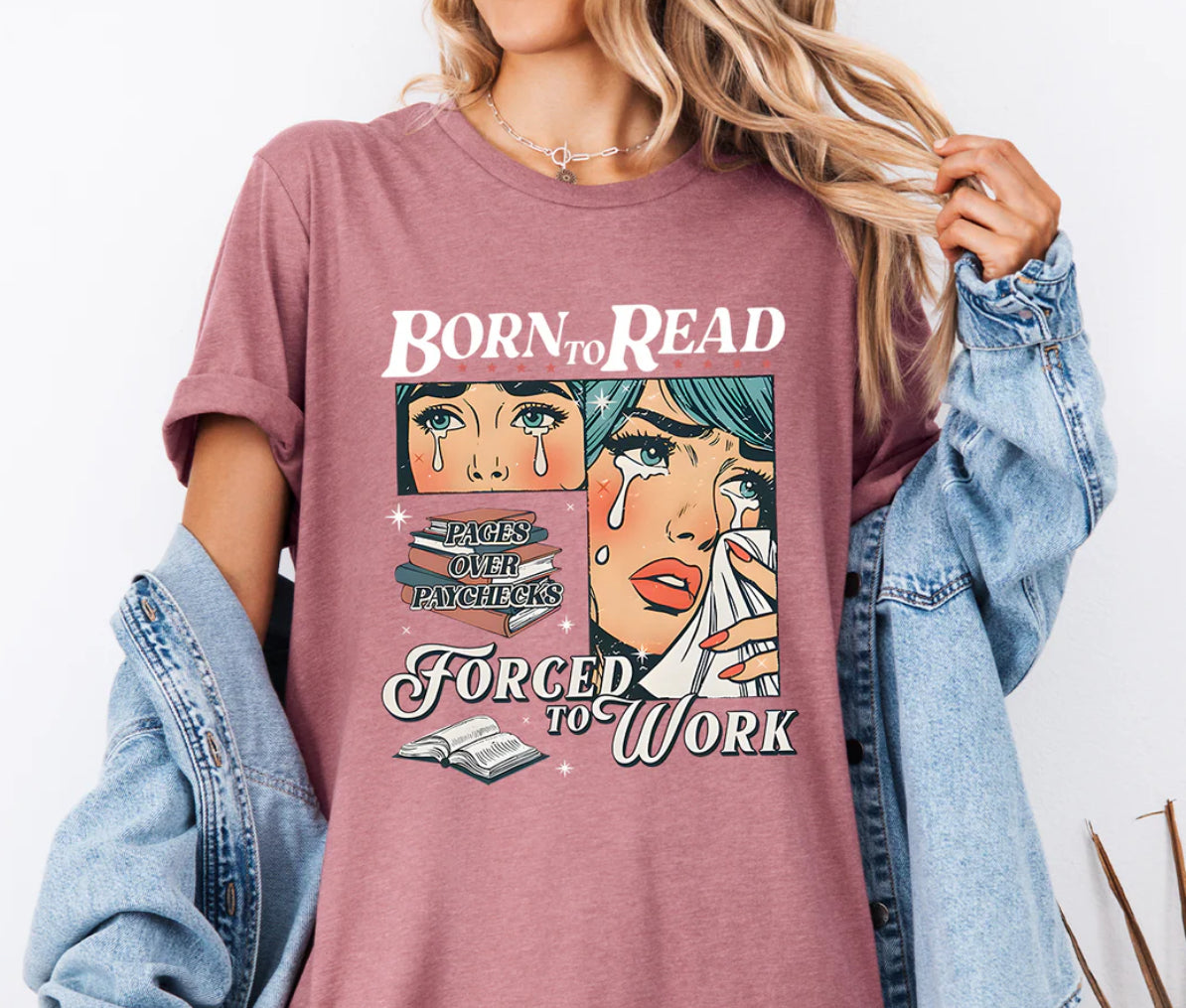 Born To Read Tee