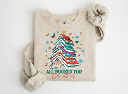 Book Series Tree Crewneck