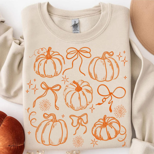 Pumpkin Collage Crewneck