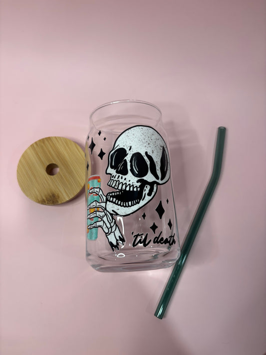 ‘Til Death Glass Cup