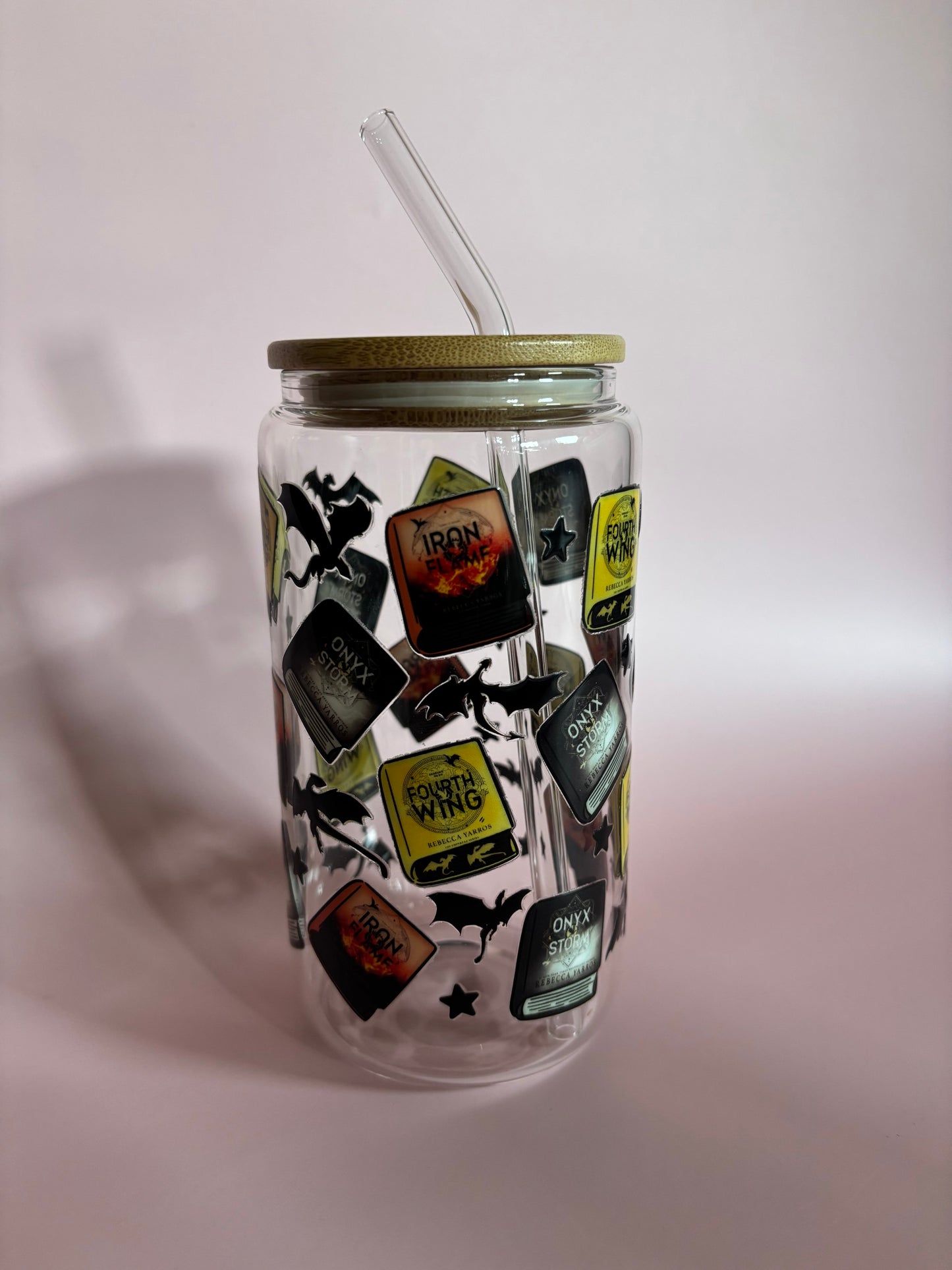 Fourth Wrapped Glass Cup