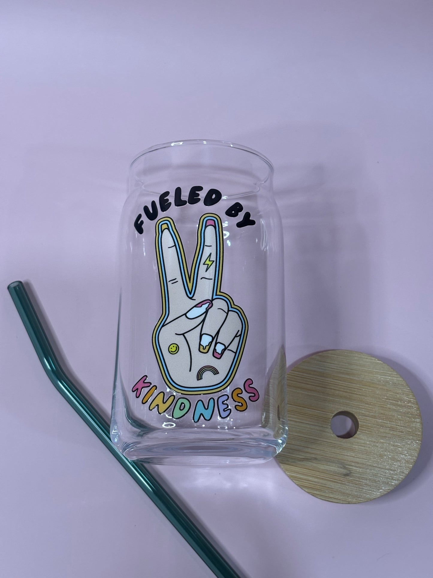 Kindness Glass Cup