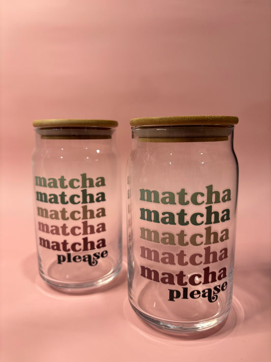 Matcha Glass Cup