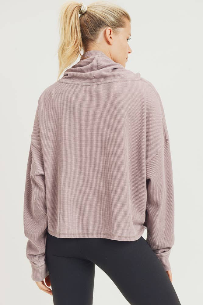 Mineral-Washed Pullover